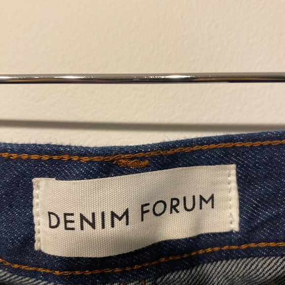 Aritzia Denim Forum The '90s Pencil Maxi Retro Jean Skirt Size 28 - Picture 6 of 9